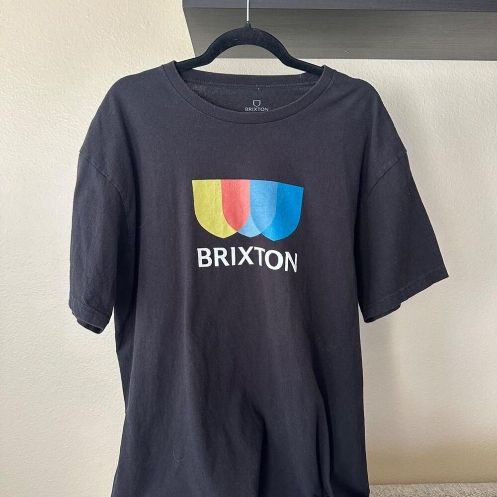 Brixton Men's Black T-shirt